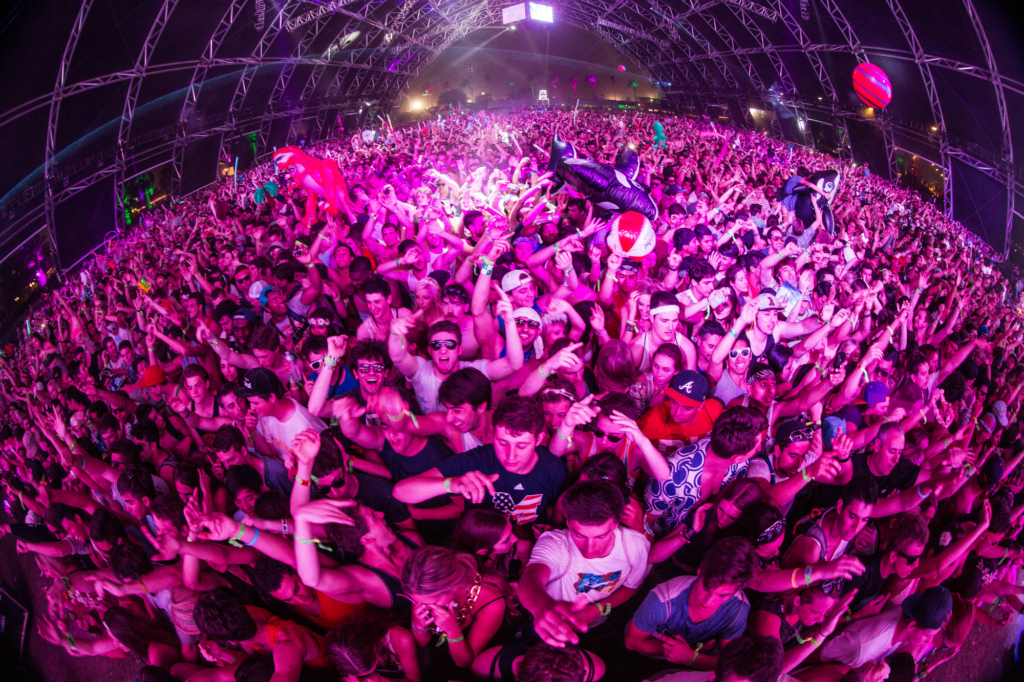 Coachella, an annual music and art megafest. Photo © Flickr user Thomas Hawk