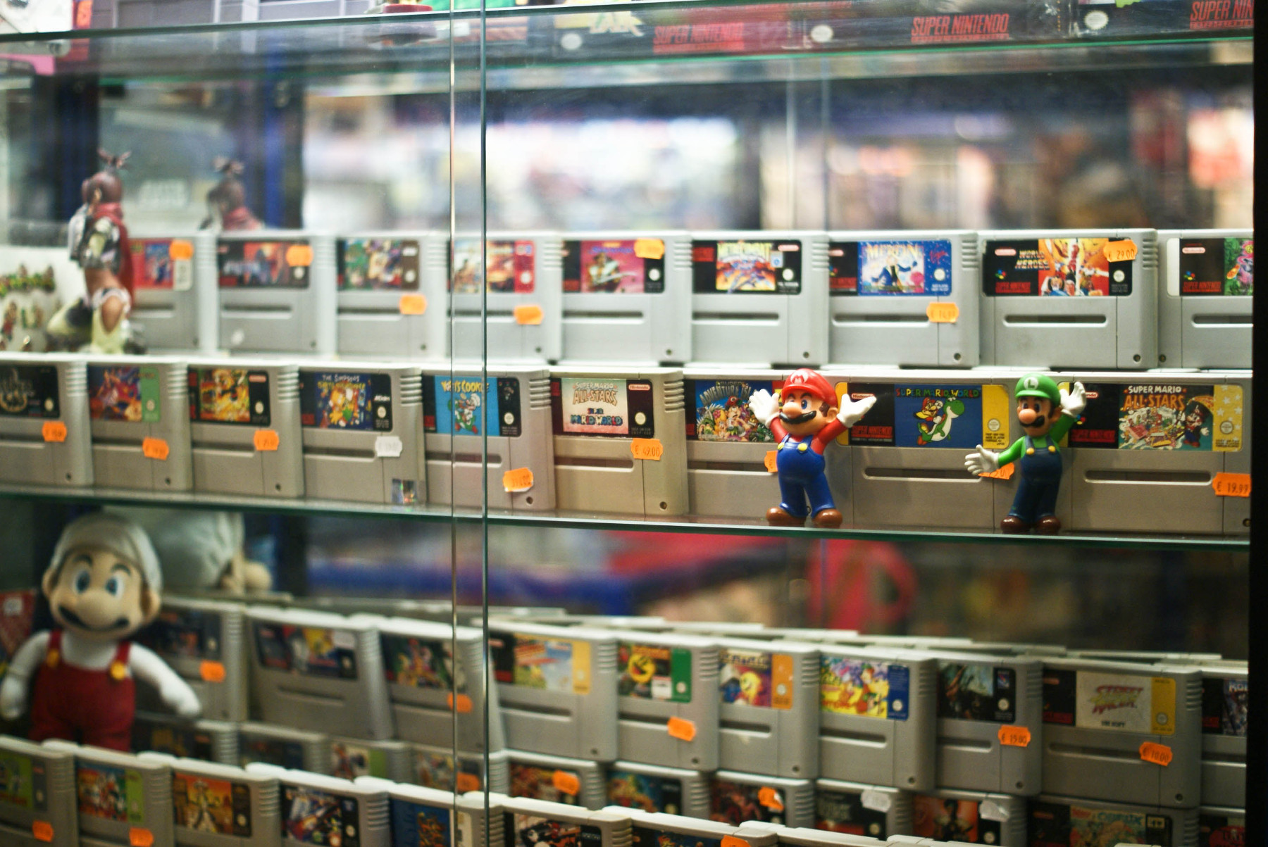 Retro Video Games at Square Games in Paris