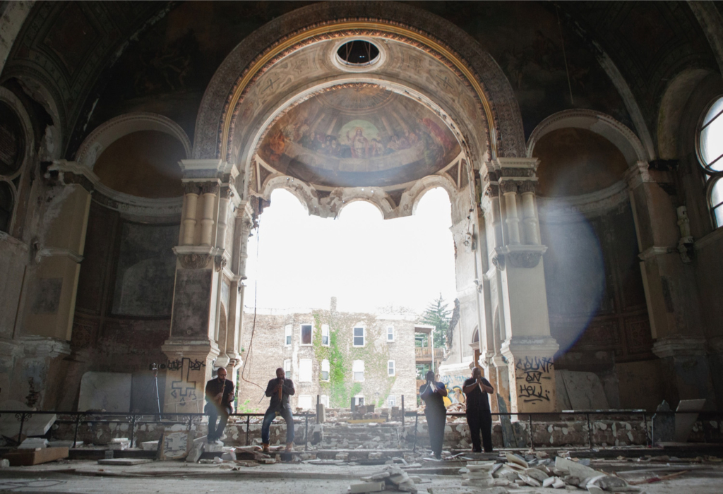 Performers at the Venice Biennale