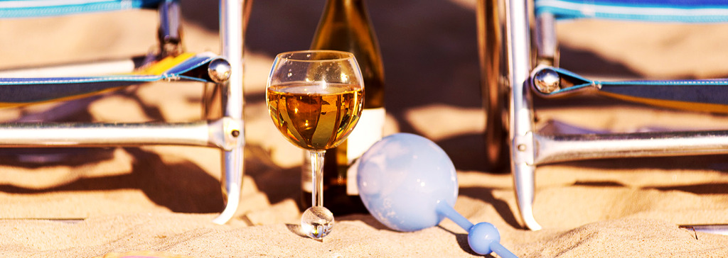 the beach glass