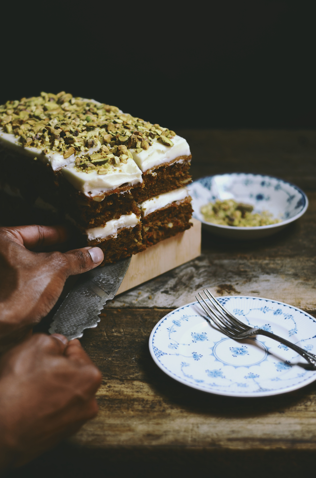 Nik Sharma’s Masala Chai Carrot Cake Amex Essentials