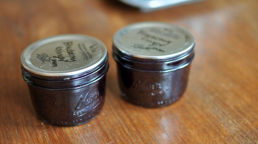 Spiced Blueberry Jam