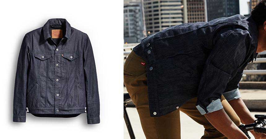 levi's water resistant jacket