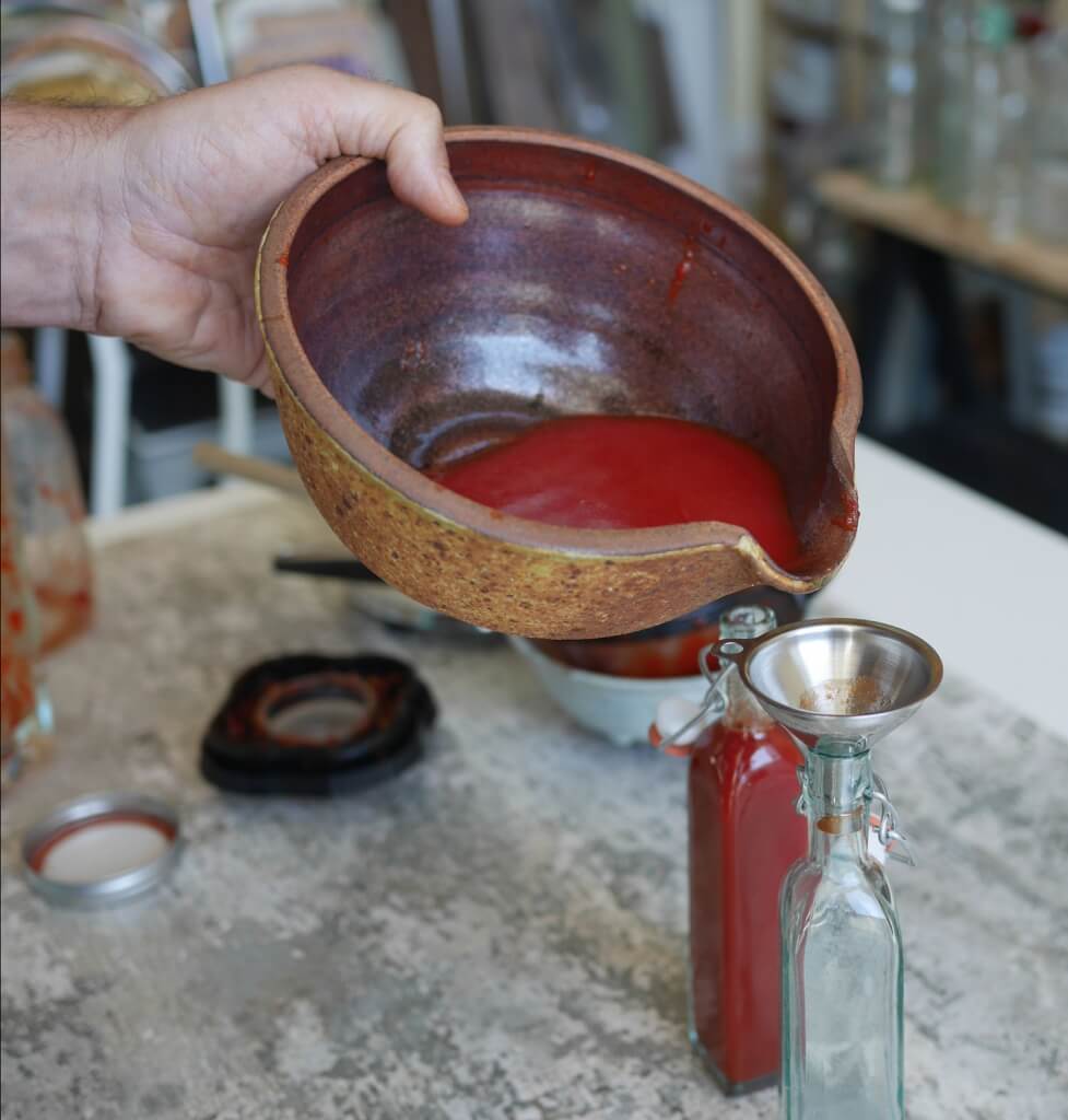 3 Shockey Making Fermented Hot Sauce