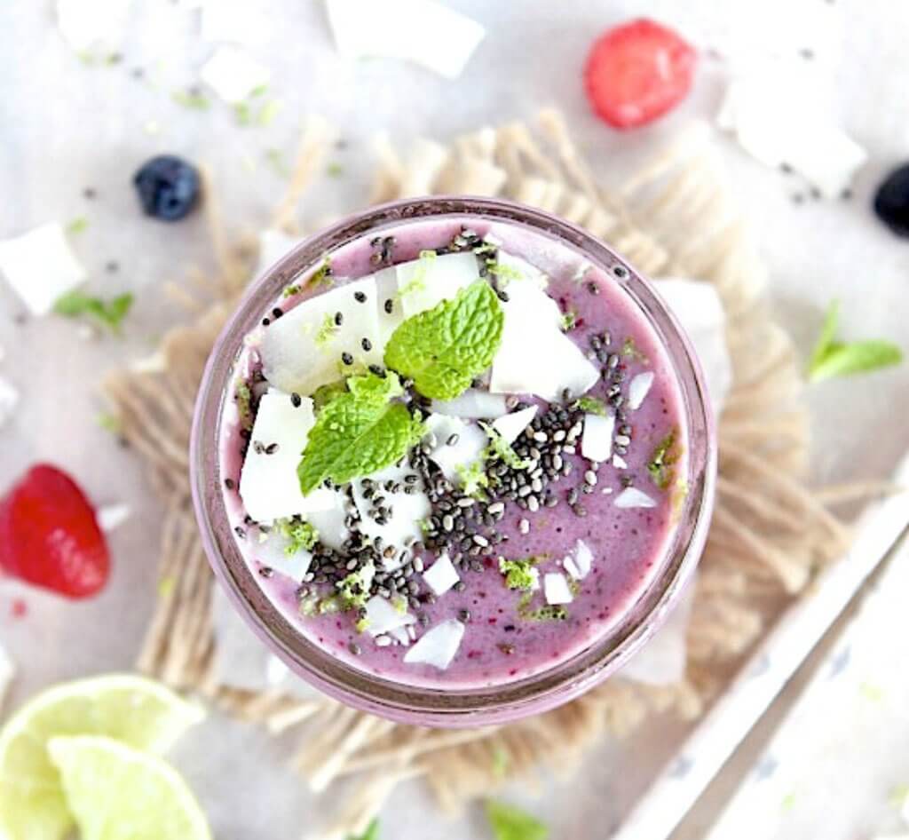 Berry Mint & Lime Mojito