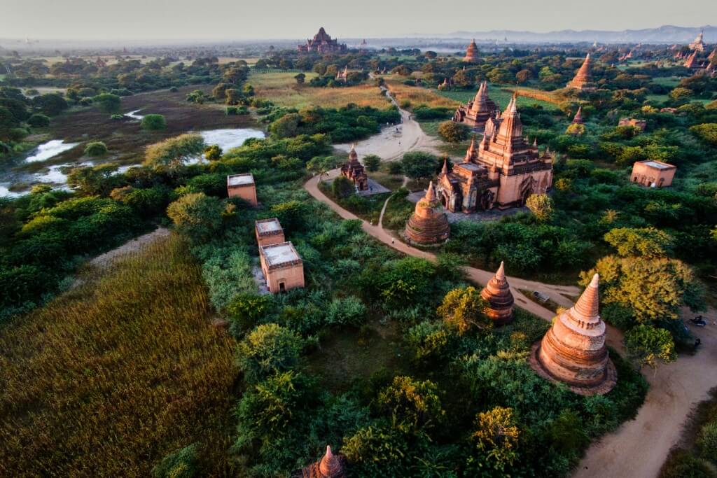 6 2015Bagan Temple Marathon Drone_44