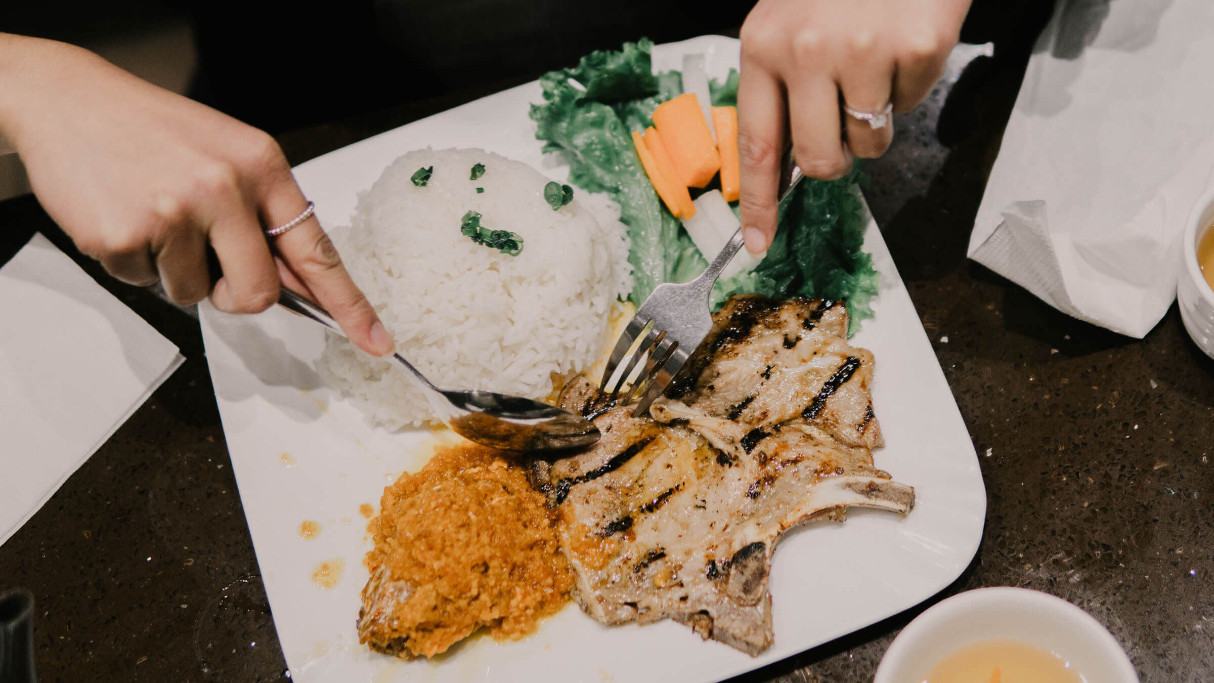 Western food etiquette