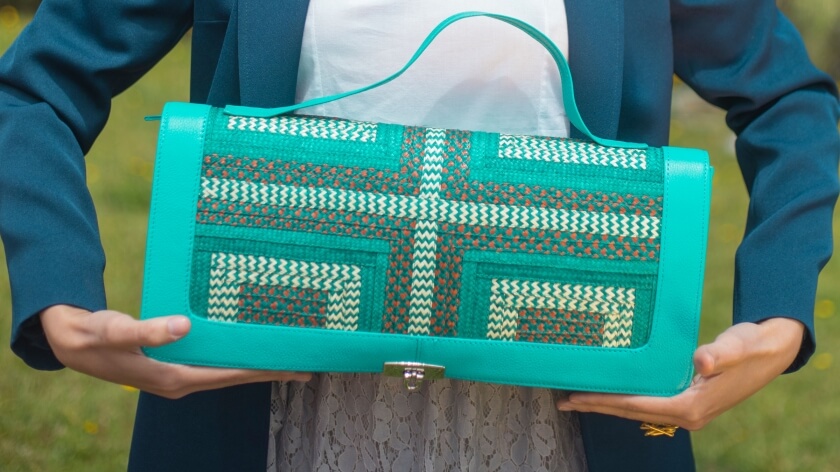 Bolsos hechos con fibras naturales: la tendencia para las amantes de la moda