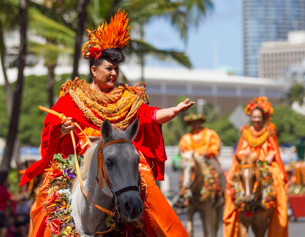 2 2016 Aloha Festivals-Floral Parade-Lanai Princess- Ronica Ann Ibara