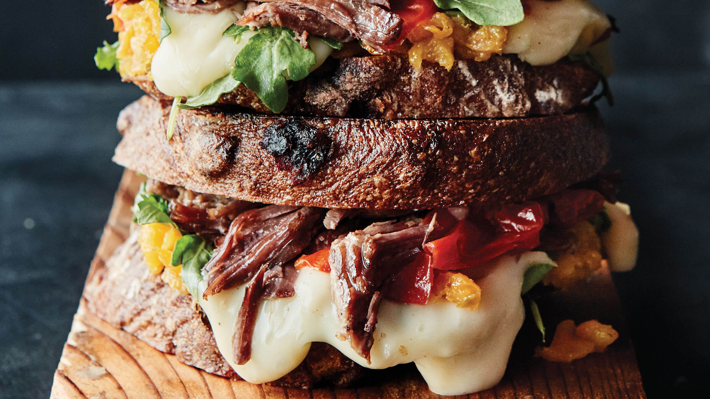 Chef Eric Greenspan S The Champ Signature Grilled Cheese