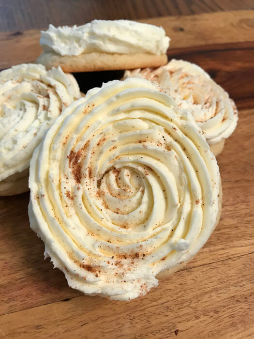 Eggnog Cookies