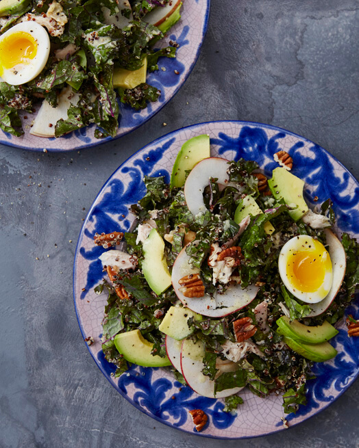Kale Chicken Caesar Salad - credit Colin Clark