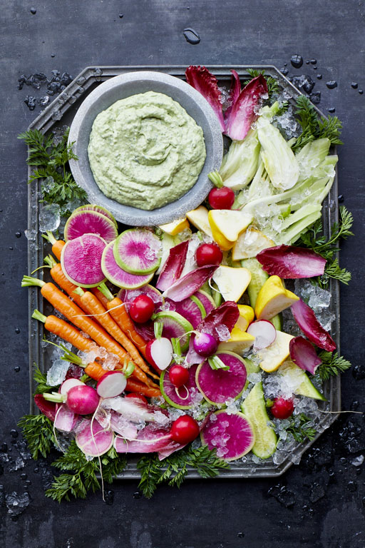 Avocado Goddess with veg