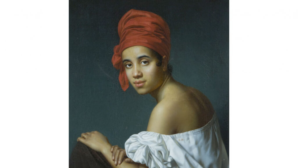 4 Jacques_Aman_Creole_in_a_Red_Turban, credit Wikimedia Commons