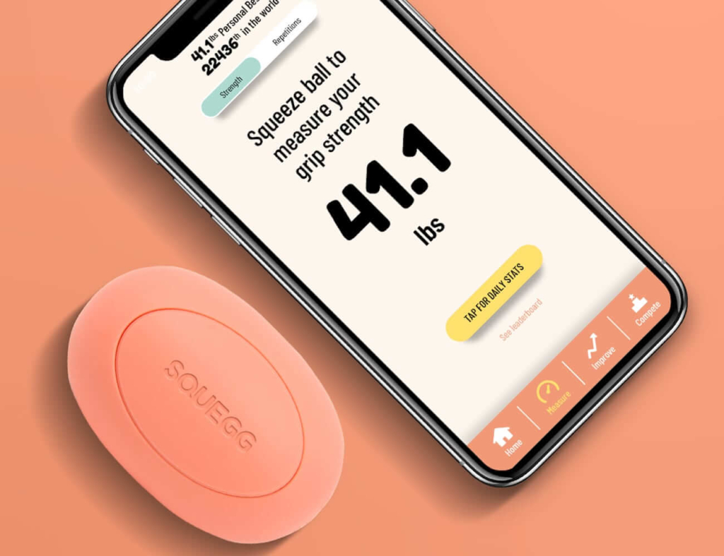 1 SQUEGG-Smart-Squeeze-Ball, credit Squegg and Gadgetflow