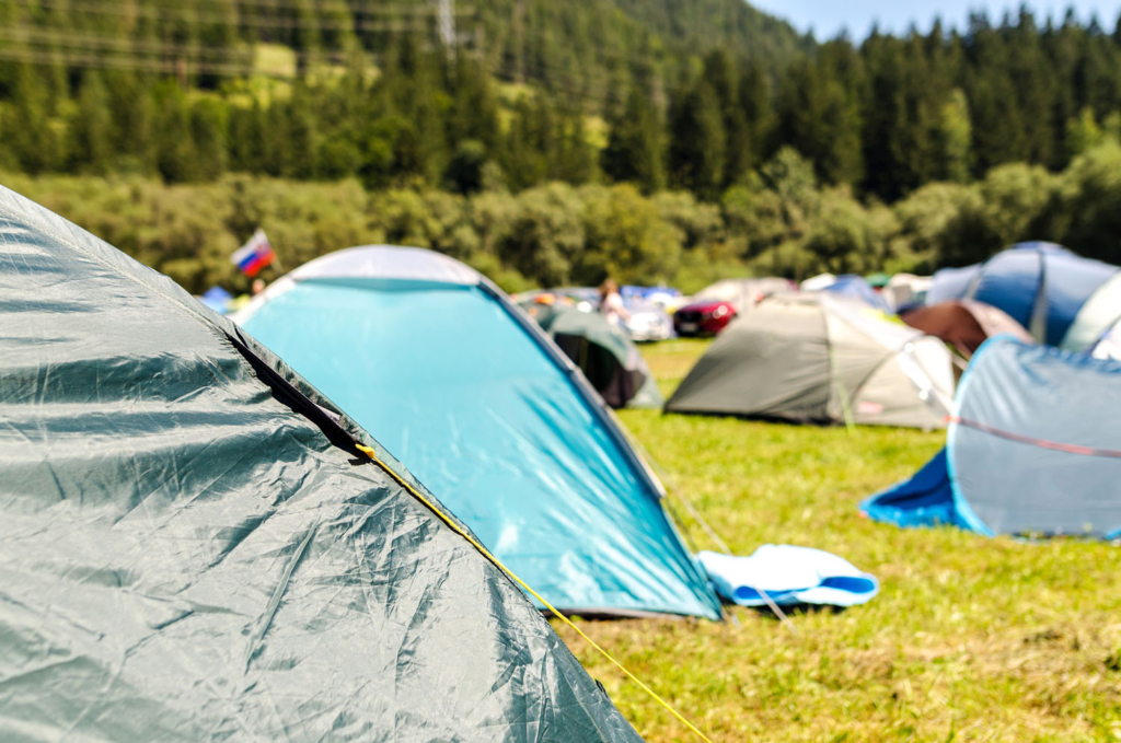 5 tents