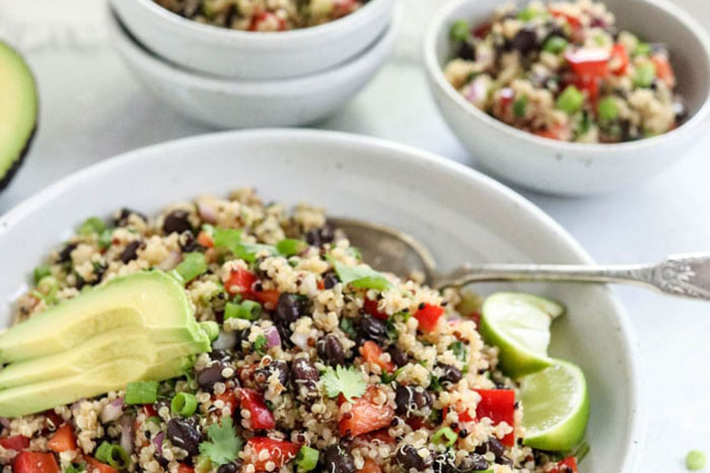 Quinoa Black Bean Salad