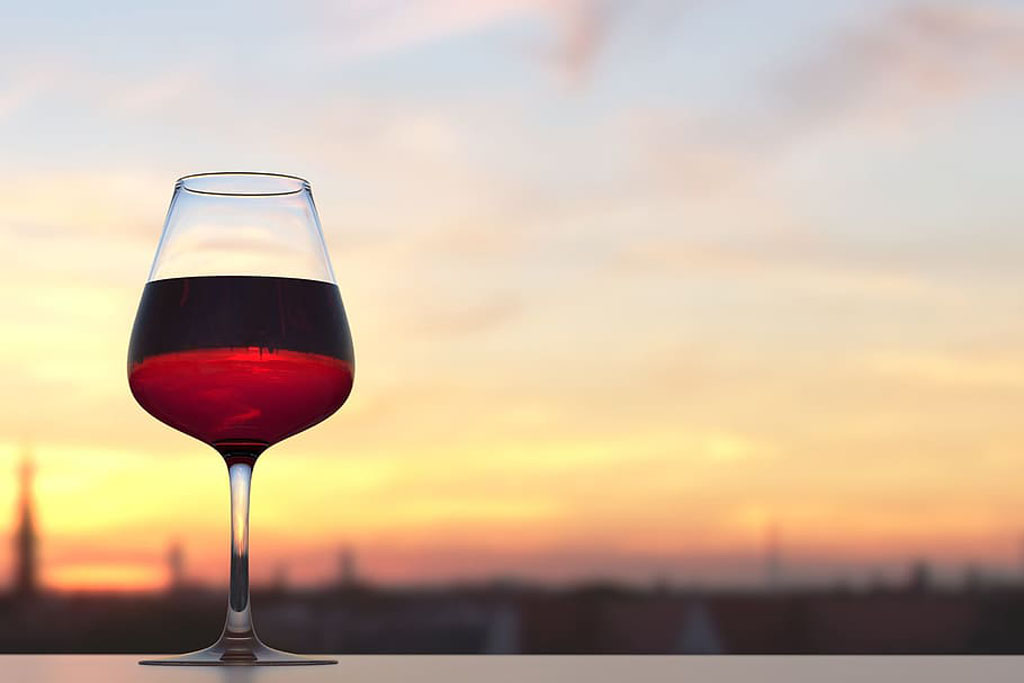 red wine