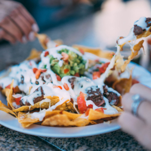 Nachos de queso