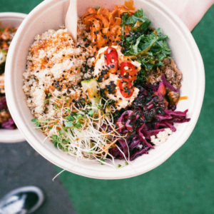 A Buddha bowl