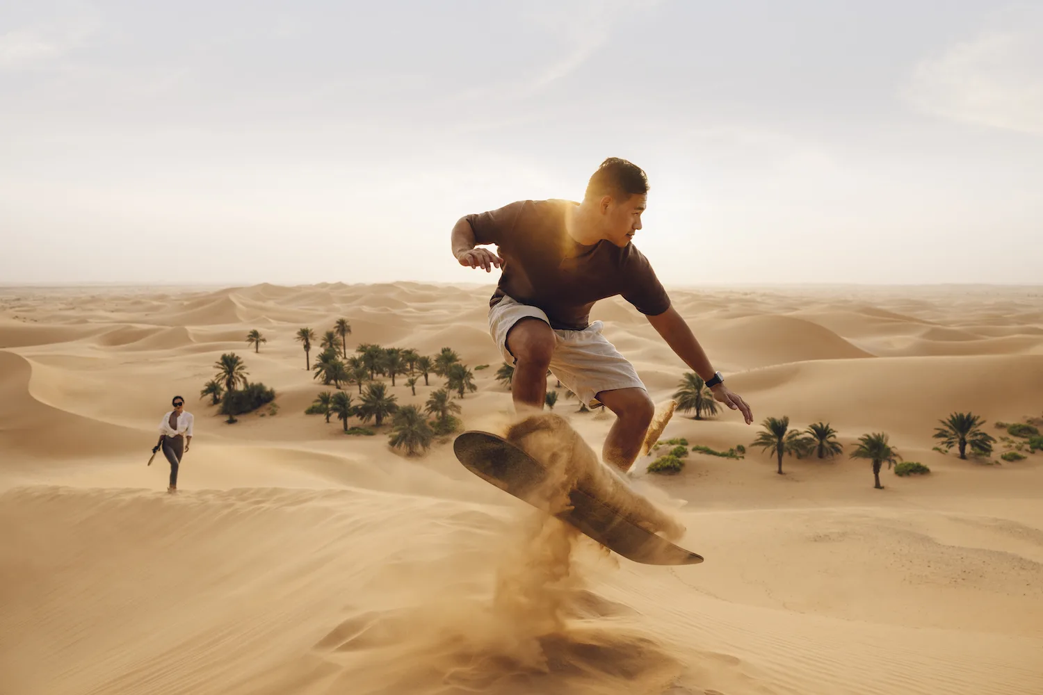 2 Sandboarding at Telal Resort