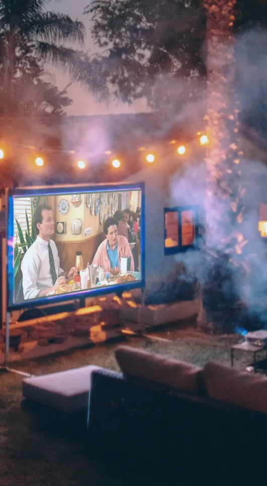 Build Your Own… Outdoor Summer ‘Cinema’